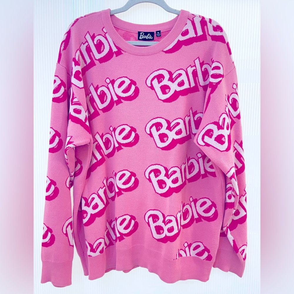 Barbie New Women’s Pink Sweater | Size XL